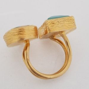 Jewelry - 14kt.gold Vermeil 925 semi-precious ring Jewelry - 14kt.gold Vermeil 925 semi-precious ring